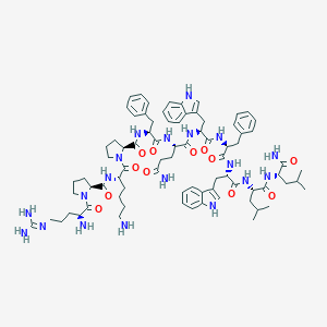 Substance P, phe(5)-trp(7,9)-leu(11)-