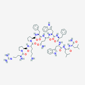 molecular formula C79H109N19O12 B013193 [D-Arg1,D-Phe5,D-Trp7,9,Leu11]-substance P CAS No. 96736-12-8