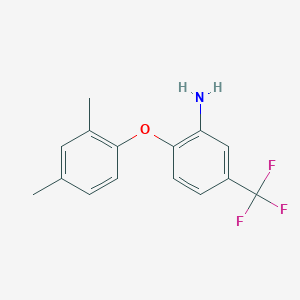 2-(2,4-Dimethylphenoxy)-5-(trifluoromethyl)aniline