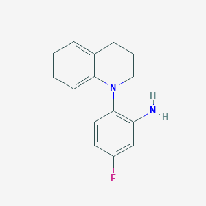 2-[3,4-Dihydro-1(2H)-quinolinyl]-5-fluoroaniline