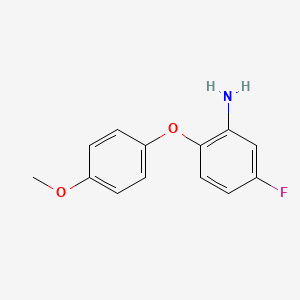 5-Fluoro-2-(4-methoxyphenoxy)phenylamine