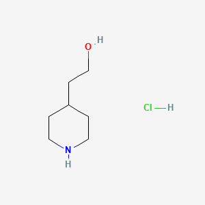 molecular formula C7H16ClNO B1319359 2-(Piperidin-4-yl)ethanol hydrochloride CAS No. 90747-17-4