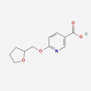 6-(Tetrahydro-2-furanylmethoxy)nicotinic acid