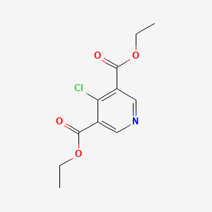 molecular formula C11H12ClNO4 B1319403 4-氯吡啶-3,5-二甲酸二乙酯 CAS No. 244638-43-5