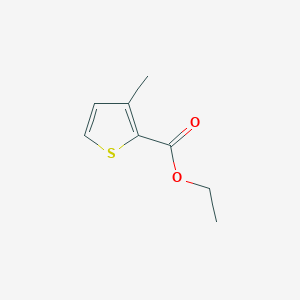 molecular formula C8H10O2S B1319415 Ethyl 3-methylthiophene-2-carboxylate CAS No. 14300-64-2