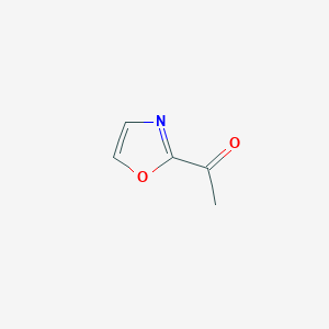 molecular formula C5H5NO2 B1319422 1-(Oxazol-2-yl)ethanone CAS No. 77311-07-0