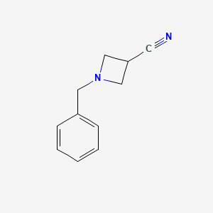 molecular formula C11H12N2 B1319426 N-Benzyl-3-cyanoazetidine CAS No. 94985-26-9