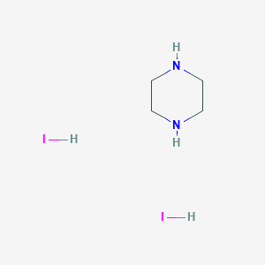 molecular formula C4H12I2N2 B1319436 Piperazine Dihydriodide CAS No. 58464-47-4