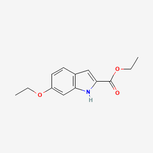 molecular formula C13H15NO3 B1319437 ethyl 6-ethoxy-1H-indole-2-carboxylate CAS No. 26960-62-3