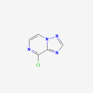 molecular formula C5H3ClN4 B1319473 8-Chloro[1,2,4]triazolo[1,5-a]pyrazine CAS No. 74803-32-0