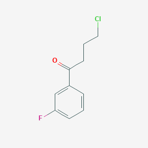 4-Chloro-1-(3-fluorophenyl)-1-oxobutane