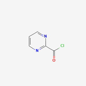 molecular formula C5H3ClN2O B1319482 Pyrimidine-2-carbonyl chloride CAS No. 220769-83-5
