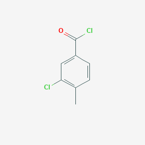 molecular formula C8H6Cl2O B1319503 3-Chloro-4-methylbenzoyl chloride CAS No. 21900-30-1