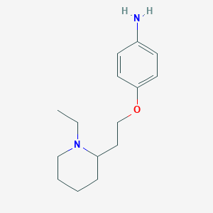 4-[2-(1-Ethyl-piperidin-2-YL)-ethoxy]-phenylamine