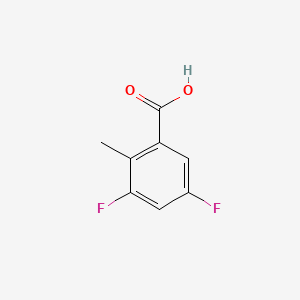 molecular formula C8H6F2O2 B1319548 3,5-二氟-2-甲基苯甲酸 CAS No. 1003710-06-2