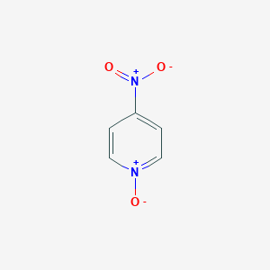 molecular formula C5H4N2O3 B131955 4-Nitropyridine N-oxide CAS No. 1124-33-0