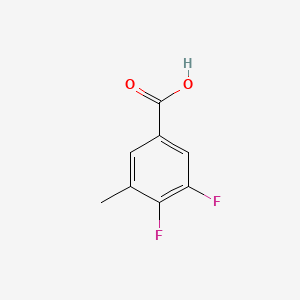 molecular formula C8H6F2O2 B1319562 3,4-Difluoro-5-methylbenzoic acid CAS No. 1017778-60-7