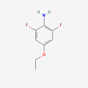 molecular formula C8H9F2NO B1319567 4-Ethoxy-2,6-difluoroaniline CAS No. 1017779-79-1