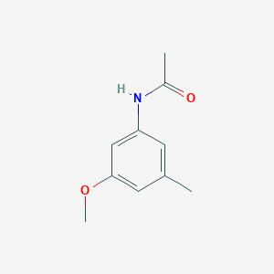 molecular formula C10H13NO2 B13195810 N-(3-methoxy-5-methylphenyl)acetamide 