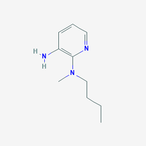 molecular formula C10H17N3 B1319582 N2-Butyl-N2-methylpyridine-2,3-diamine CAS No. 1016682-36-2