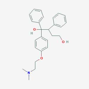 molecular formula C26H31NO3 B131959 1-(4-(2-(Dimethylamino)ethoxy)phenyl)-1,2-diphenylbutane-1,4-diol CAS No. 141854-25-3