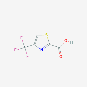 molecular formula C5H2F3NO2S B1319602 4-(Trifluoromethyl)thiazole-2-carboxylic acid CAS No. 944900-55-4