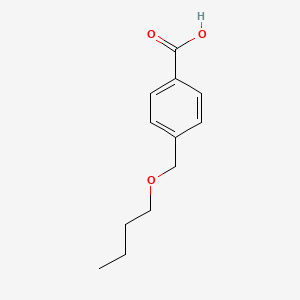 molecular formula C12H16O3 B1319606 4-(Butoxymethyl)benzoic acid CAS No. 89326-75-0