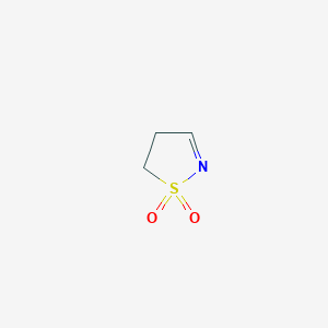 molecular formula C3H5NO2S B1319610 4,5-Dihydroisothiazole 1,1-dioxide CAS No. 881652-45-5