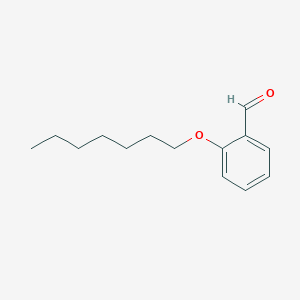 molecular formula C14H20O2 B1319632 Benzaldehyde, 2-(heptyloxy)- CAS No. 66049-86-3