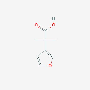 2-(3-Furyl)-2-methylpropanoic acid