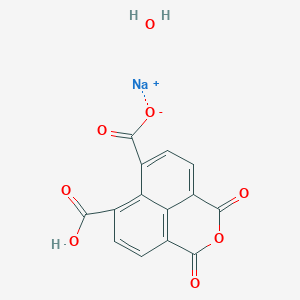 molecular formula C14H7NaO8 B131968 1,4,5,8-Naphthalene tetracarboxylic acid 4,5-anhydride CAS No. 141193-56-8