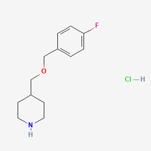 4-(4-Fluoro-benzyloxymethyl)-piperidine hydrochloride