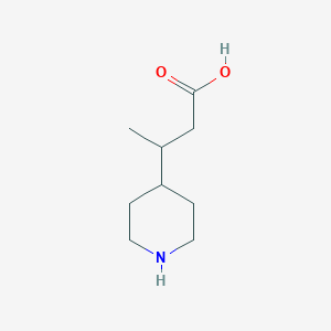 molecular formula C9H17NO2 B1319721 3-(Piperidin-4-yl)butanoic acid CAS No. 103039-96-9
