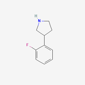 3-(2-Fluorophenyl)pyrrolidine