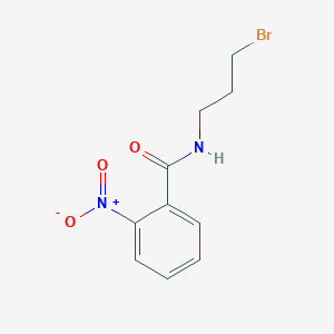 molecular formula C10H11BrN2O3 B1319751 N-(3-bromopropyl)-2-nitrobenzamide CAS No. 76315-44-1