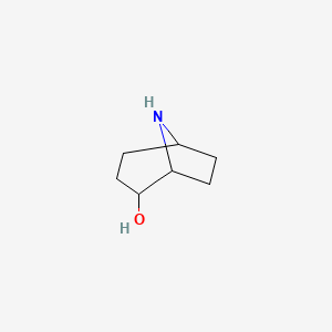 molecular formula C7H13NO B1319752 8-Azabicyclo[3.2.1]octan-2-ol CAS No. 1408075-80-8
