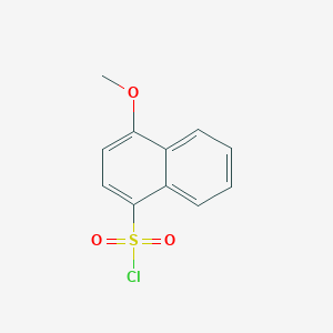 molecular formula C11H9ClO3S B1319842 4-Methoxynaphthalene-1-sulfonyl chloride CAS No. 56875-55-9
