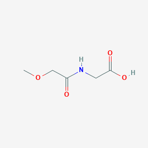 molecular formula C5H9NO4 B1319851 N-(methoxyacetyl)glycine CAS No. 97871-77-7