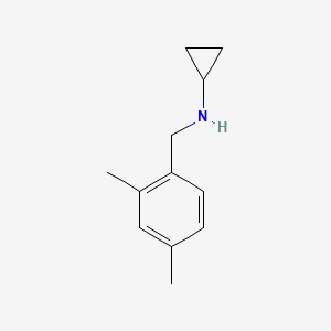 molecular formula C12H17N B1319867 N-(2,4-Dimethylbenzyl)cyclopropanamine CAS No. 926185-86-6