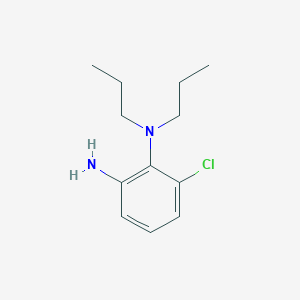 molecular formula C12H19ClN2 B1319878 3-Chloro-N~2~,N~2~-dipropyl-1,2-benzenediamine CAS No. 926210-36-8