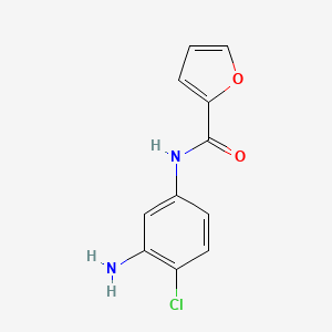N-(3-Amino-4-chlorophenyl)-2-furamide