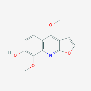 molecular formula C13H11NO4 B131995 Haplopine CAS No. 5876-17-5