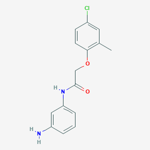 N-(3-Aminophenyl)-2-(4-chloro-2-methylphenoxy)-acetamide
