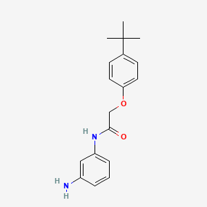 N-(3-Aminophenyl)-2-[4-(tert-butyl)phenoxy]-acetamide