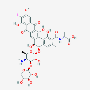 molecular formula C40H43IN2O18 B131998 10-Iodopradimicin A CAS No. 153619-28-4
