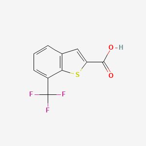 7-(Trifluoromethyl)-1-benzothiophene-2-carboxylic acid