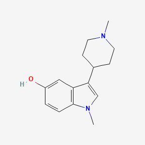 1-methyl-3-(1-methylpiperidin-4-yl)-1H-indol-5-ol