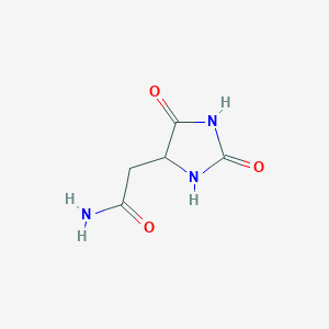 (2,5-Dioxoimidazolidin-4-yl)acetamide