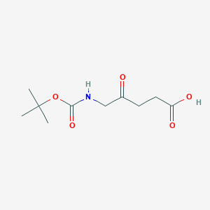5-((tert-Butoxycarbonyl)amino)-4-oxopentanoic acid