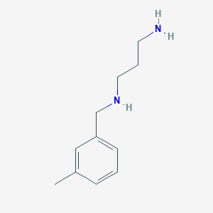 N-(3-methylbenzyl)propane-1,3-diamine
